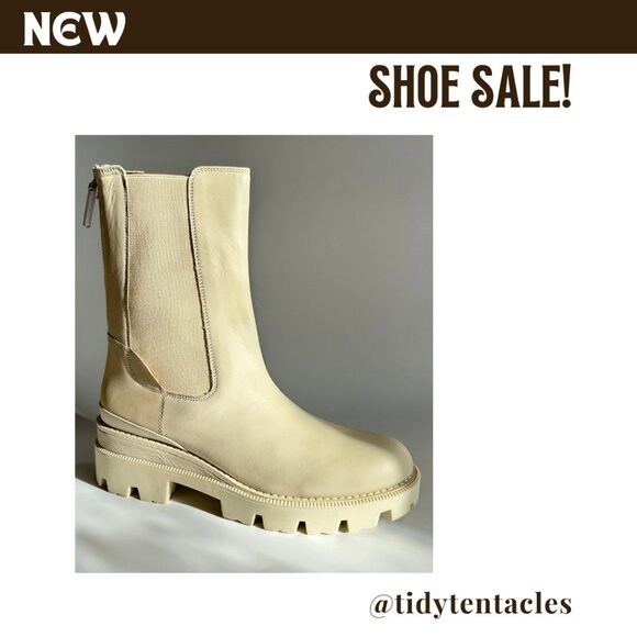 NEW Sam Edelman Women's Genia Leather Boots, 9 (B,M) - Picture 6 of 6